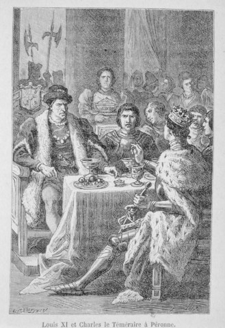 Louis XI et Charles le Téméraire à Péronne