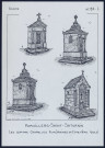 Morvillers-Saint-Saturnin : les quatre chapelles funéraires du cimetière isolé - (Reproduction interdite sans autorisation - © Claude Piette)