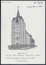 Dainville (Pas-de-Calais) : église Saint-Martin - (Reproduction interdite sans autorisation - © Claude Piette)