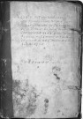 Etude de Me François Lecaron à Amiens (étude n°11). Minutes de l'année 1630
