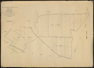 Plan du cadastre rénové - Ailly-le-Haut-Clocher : section ZH