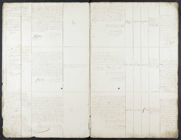 Maison d'arrêt d'Abbeville. Prévenus, condamnés et détenus. Registre d'écrou : numéros 1 à 138. 26 janvier 1832 - 24 août 1832