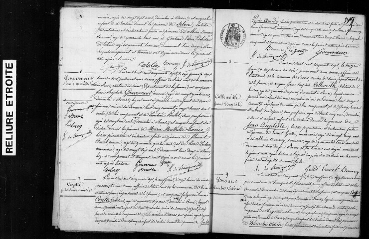 Boves : naissances, mariages, décès