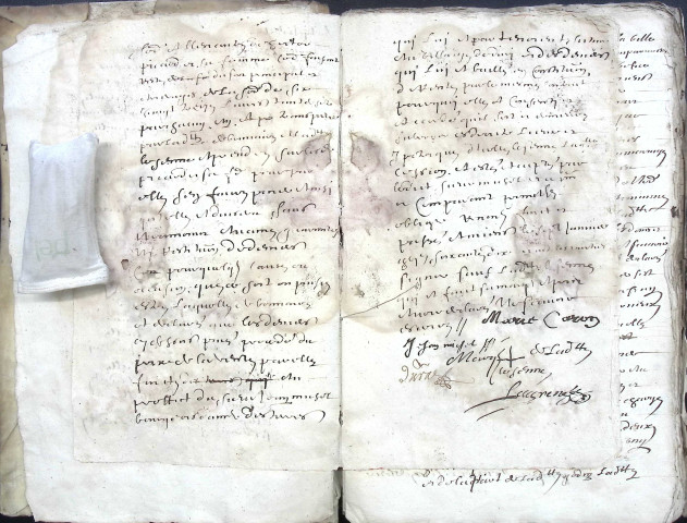 Etude de Me Pierre Lagrene à Amiens (étude n°4). Minutes de l'année 1670