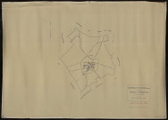 Plan du cadastre rénové - Coucelles-au-Bois : tableau d'assemblage (TA)