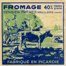Fromage 40% - Censier Frères Arvillers (Somme) - Fabriqué en Picardie