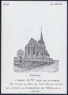 Gannes (Oise) : église du XVIe - (Reproduction interdite sans autorisation - © Claude Piette)