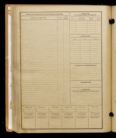Gaillard, Lucien Alphonse, né le 16 décembre 1893 à Citerne (Somme), classe 1913, matricule n° 411, Bureau de recrutement d'Abbeville