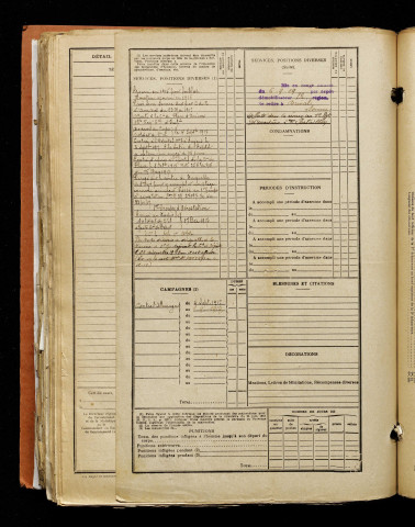 Maison, Emmanuel Paul Philogène, né le 26 mars 1897 à Hornoy-le-Bourg (Somme), classe 1917, matricule n° 191, Bureau de recrutement d'Amiens