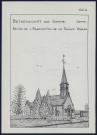 Bethencourt-sur-Somme : église de l'assomption de la Sainte-Vierge - (Reproduction interdite sans autorisation - © Claude Piette)