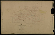 Plan du cadastre napoléonien - Montauban-De-Picardie (Montauban) : Chef-lieu (Le), C développement