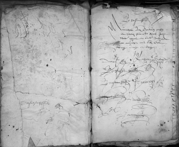 Etude de Me Noël Pezé à Amiens (étude n°13). Minutes des années 1611-1613