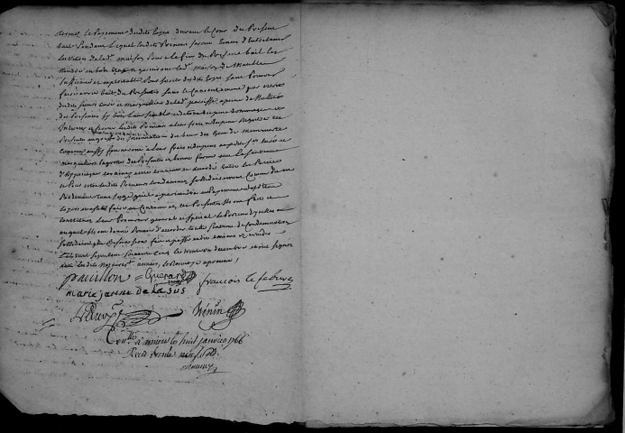 Etude de Me François Henin à Amiens (étude n°3). Minutes de l'année 1765