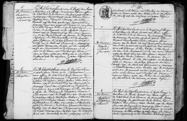 Picquigny : naissances, mariages, décès