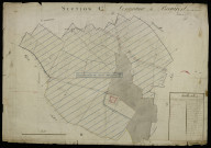 Plan du cadastre napoléonien - Beaufort-en-Santerre (Beaufort) : C