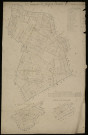 Plan du cadastre napoléonien - Proyart : Bois (Le), E, D2 et D3