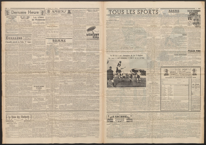 Le Progrès de la Somme, numéro 21313, 19 janvier 1938