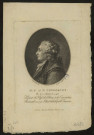 M. J.A.N. Condorcet, né le 17 septembre 1743. Député du département de l'Aisne à la Convention Nationale en 1792, l'An 1er de la république Française