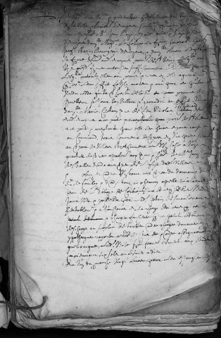 Etude de Me François Debacq à Amiens (étude n°7). Minutes de l'année 1645