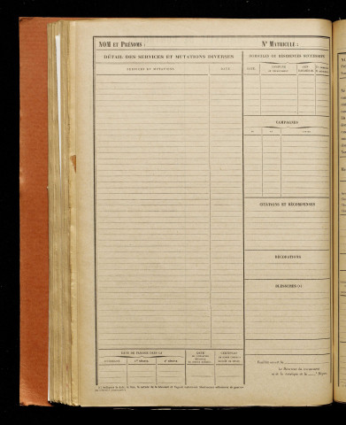 Lecomte, Daniel Eusèbe Léon, né le 17 décembre 1897 à Tours-en-Vimeu (Somme), classe 1917, matricule n° 130, Bureau de recrutement d'Abbeville