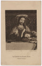 Le Christ et Saint Jean (Raphaël Sanzio). Souvenir de mes noces d'or sacerdotales célébrées à Notre-Dame d'Albert le 18 janvier 1924 et en l'église Saint-Jacques le 10 janvier 1925. Ed. Cacheleux, chanoine honoraire, curé doyen de Saint-Jacques