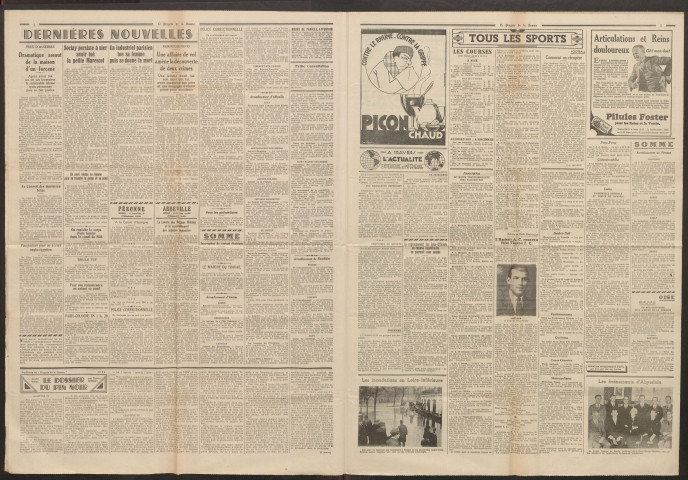 Le Progrès de la Somme, numéro 20576, 11 janvier 1936