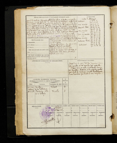Macret, Eugène Gustave, né le 28 décembre 1896 à Breilly (Somme), classe 1916, matricule n° 1553, Bureau de recrutement d'Amiens