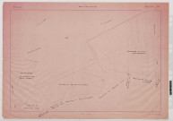 Plan du cadastre rénové - Beuvraignes : section ZB