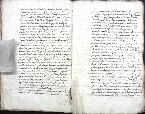 Etude de Me François Machart à Amiens (étude n°13). Minutes de l'année 1654