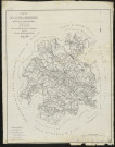 Carte du canton de Songeons, réduite d'après les plans du cadastre à l'Echelle de 1 : 50000 pour être annexée au précis statistique du canton de Songeons inséré dans l'Annuaire du Département de l'Oise. Année 1836