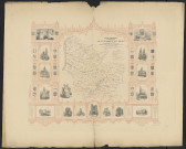 Carte Historique et Eclesiastique de la Picardie et de l'Artois
