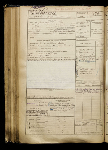 Abavent, Robert Alexandre Joseph, né le 24 janvier 1892 à Rosières-en-Santerre (Somme), classe 1912, matricule n° 270, Bureau de recrutement de Péronne