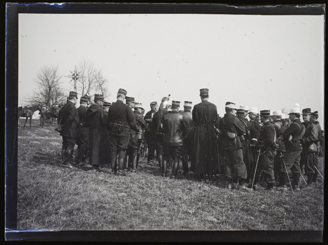 Manoeuvres de mars 1904 à Clairy-Saulchoy