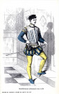 Histoire du costume à travers les âges et les pays. Gentilhomme allemand vers 1550