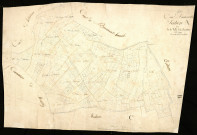 Plan du cadastre napoléonien - Auchonvillers : Vallée de la Chaudière (La), A