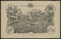 Visite à Amiens de LL. MM. L'Empereur et l'Impératrice le 30 Août 1867