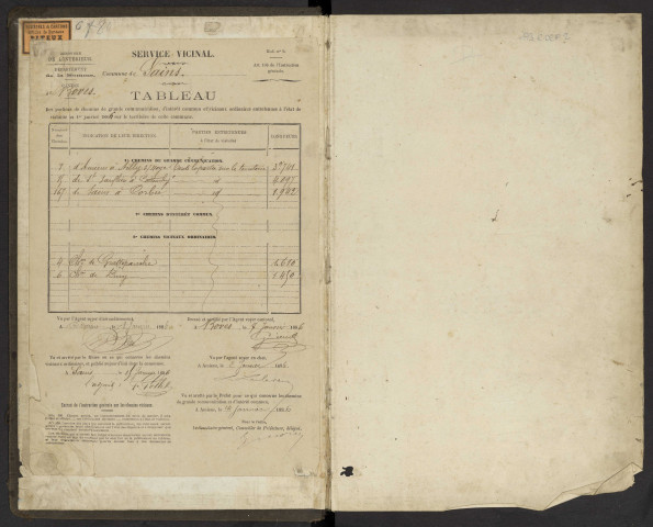 Sains-en-Amiénois. Délibérations du conseil municipal (24 mai 1874-9 février 1890)