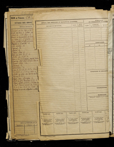 Dubas, Lucien Alfred Colomb, né le 10 décembre 1889 à Saint-Gratien (Somme), classe 1909, matricule n° 1023, Bureau de recrutement d'Amiens