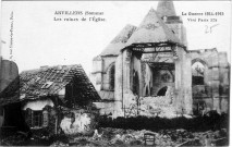 Les ruines de l'Eglise