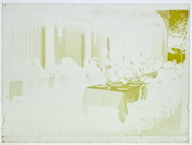 Congrés photographique - Lunch à Evian - juillet 1903