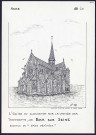Bar-sur-Seine (Aube) : église au clocheton - (Reproduction interdite sans autorisation - © Claude Piette)