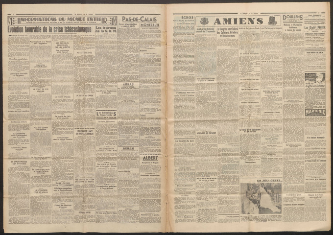 Le Progrès de la Somme, numéro 21546, 15 septembre 1938