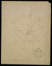 Plan du cadastre napoléonien - Bus-la-Mesiere (Bus) : tableau d'assemblage