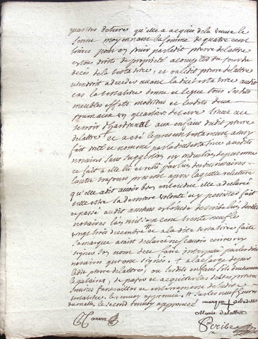 Etude de Me Jacques Scribe à Amiens (étude n°6). Minutes de l'année 1739