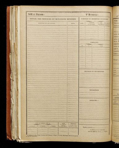 Blondin, Arthur Saint Ange, né le 20 avril 1897 à Hallencourt (Somme), classe 1917, matricule n° 441, Bureau de recrutement d'Abbeville