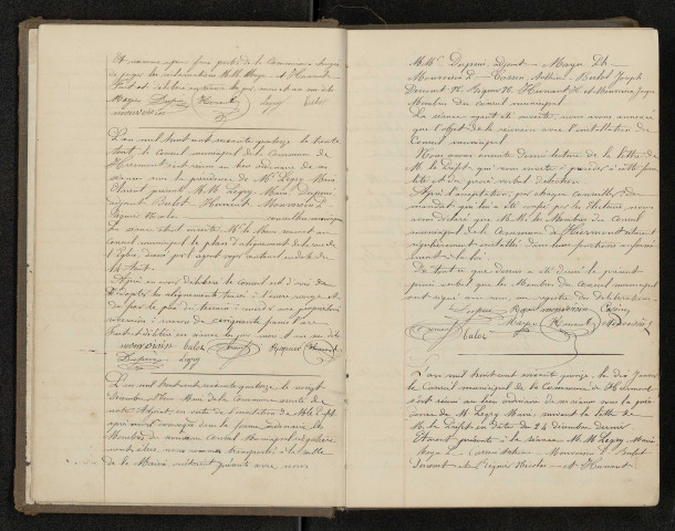 Hiermont. Délibérations du conseil municipal (10 mai 1874-2 décembre 1896)