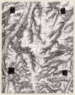 Extrait d'une carte topographique du secteur géographique d'Essertaux (Somme)