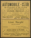 Automobile-club de Picardie et de l'Aisne. Revue mensuelle, 10e année, avril 1914