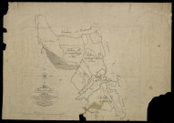 Plan du cadastre napoléonien - Contay : tableau d'assemblage