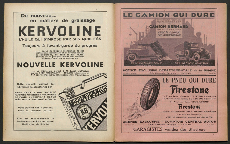 L'Automobile au Pays Picard. Revue mensuelle de l'Automobile-Club de Picardie et de l'Aisne, 239, août 1931